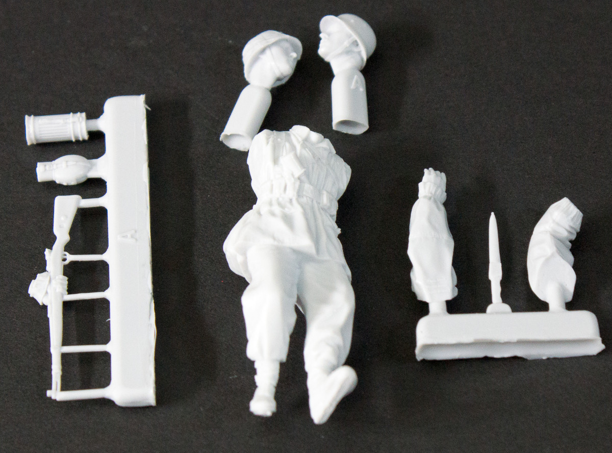 Alpine Miniatures 35166 1/35 WSS Infantry #1 Kit Image 01