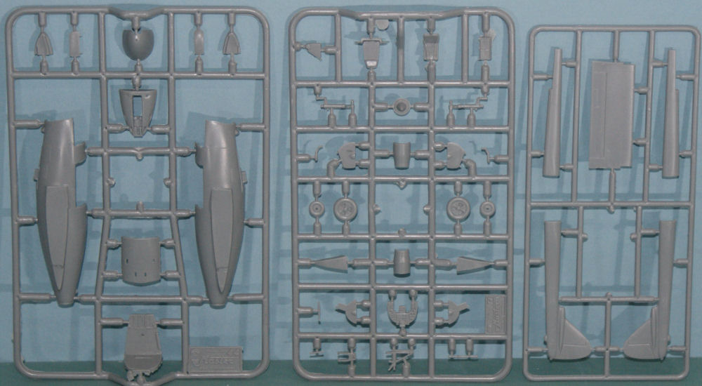 Amodel 72264 1/72 DH.100 Vampire Parts Image 01