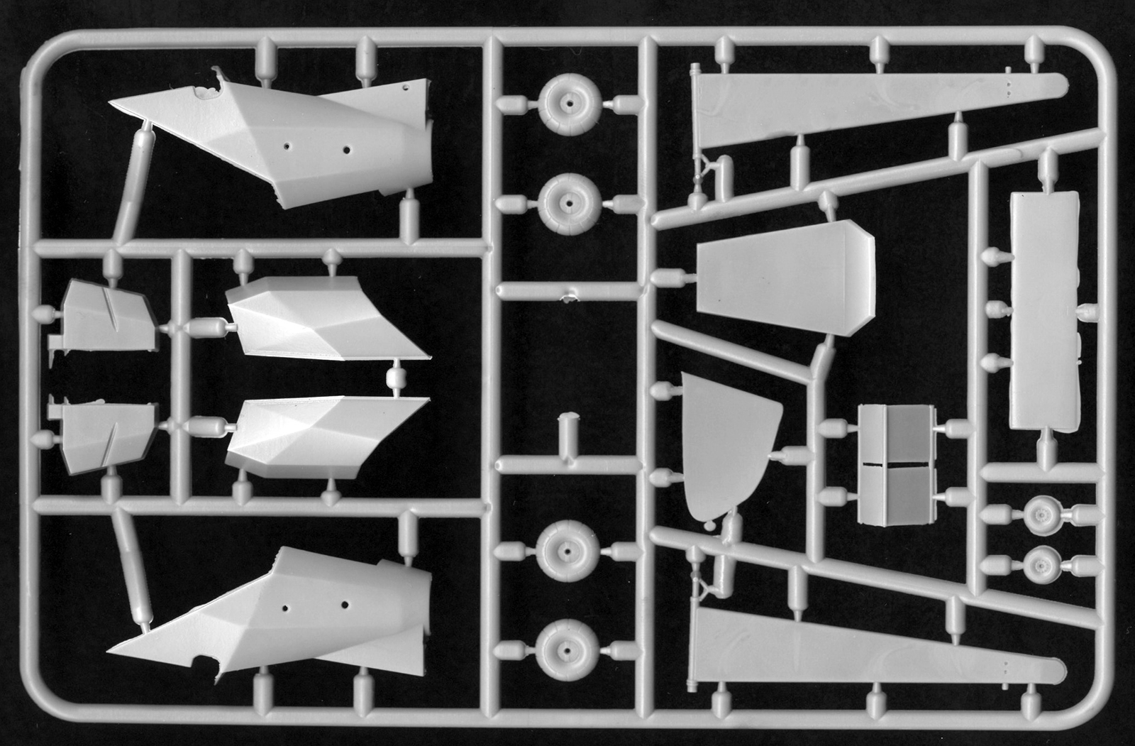 AMP 48008 1/48 Doblhoff WNF 342 Parts Image 01