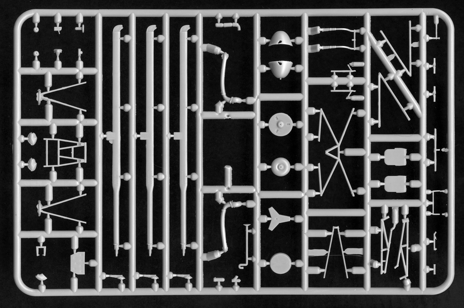 AMP 48008 1/48 Doblhoff WNF 342 Parts Image 02