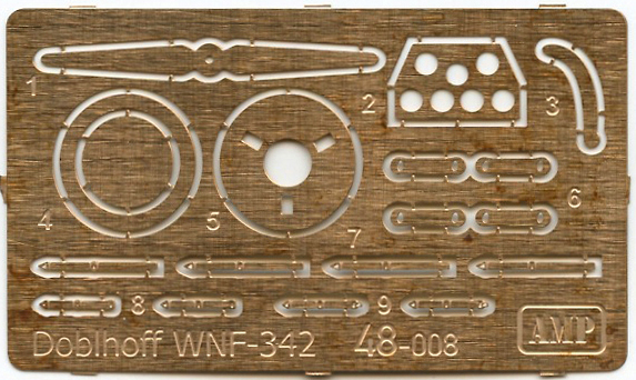AMP 48008 1/48 Doblhoff WNF 342 Parts Image 03