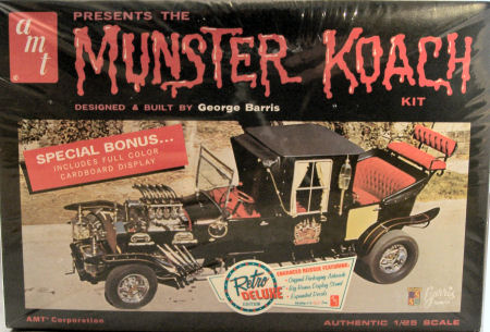 Munsters koach sales model kit
