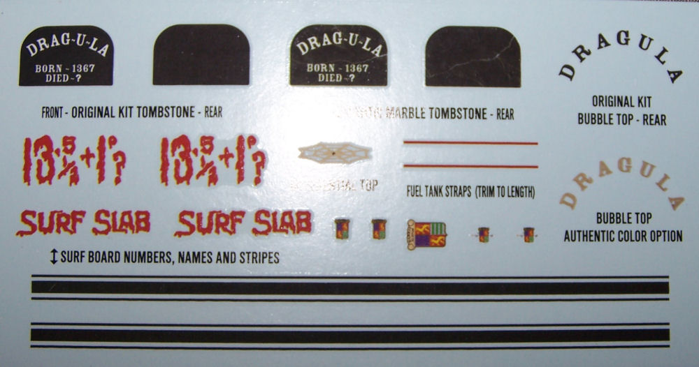 AMT 0657 1/25 Drag-u-La Parts Image 04