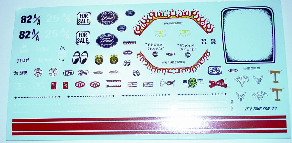 AMT 0670 1/25 1925 Ford 'Tall T' Parts Image 07