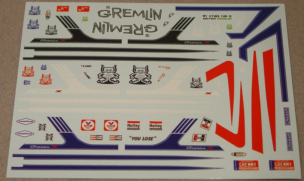 AMT 0690 1/25 1976 Gremlin Parts Image 04