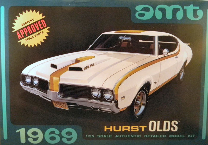 AMT 0703 1/25 1969 Hurst Olds Kit First Look