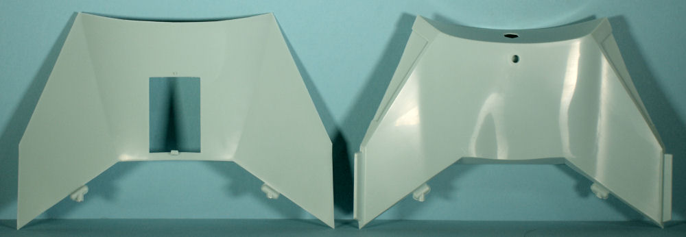 AMT 0720 1/650 Klingon Battlecruiser Parts Image 02
