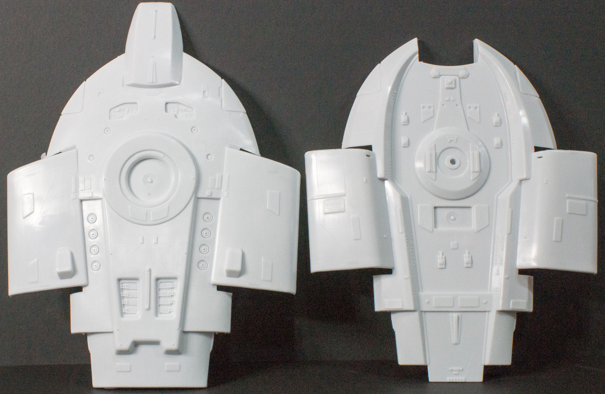AMT 0845 1/420 USS Defiant NX-74205 Parts Image 01
