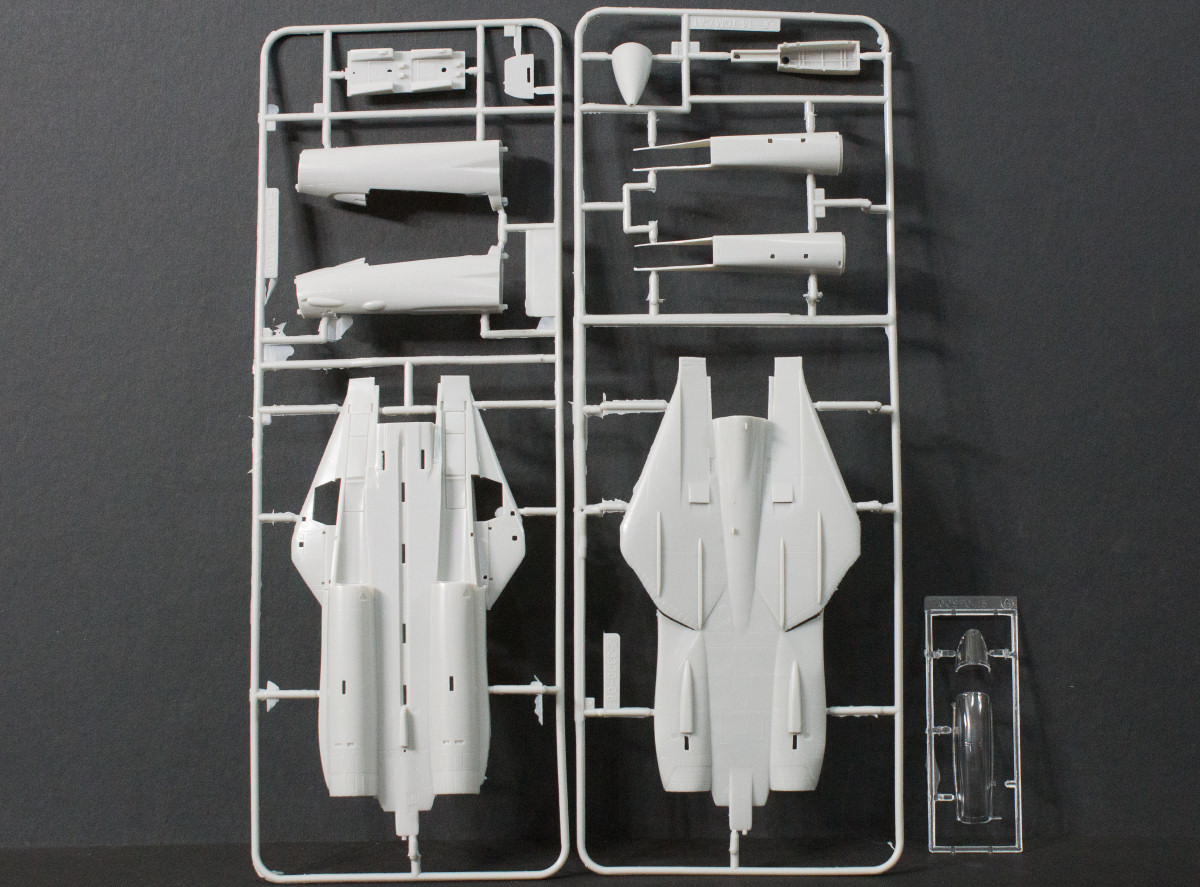 AMT 0887 1/72 F-14A Tomcat 'Top Gun' Parts Image 01