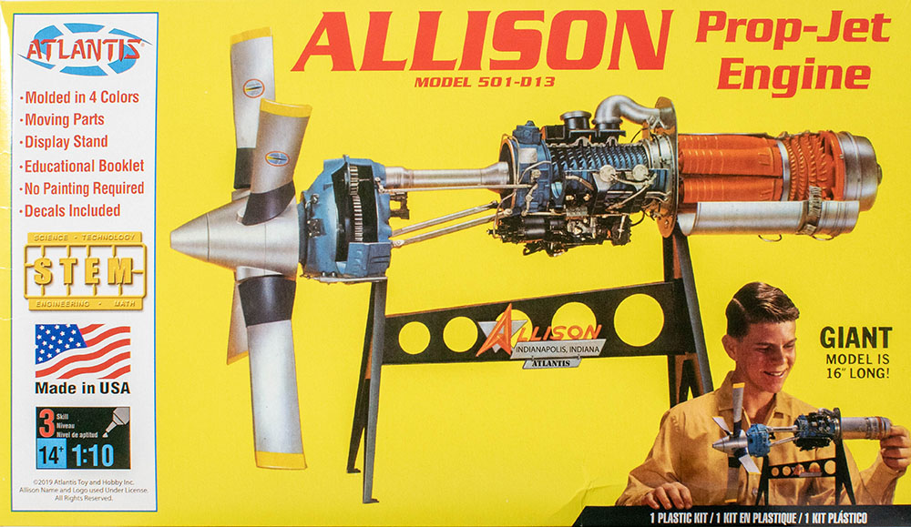 Allison 501-D13 Prop-Jet Engine