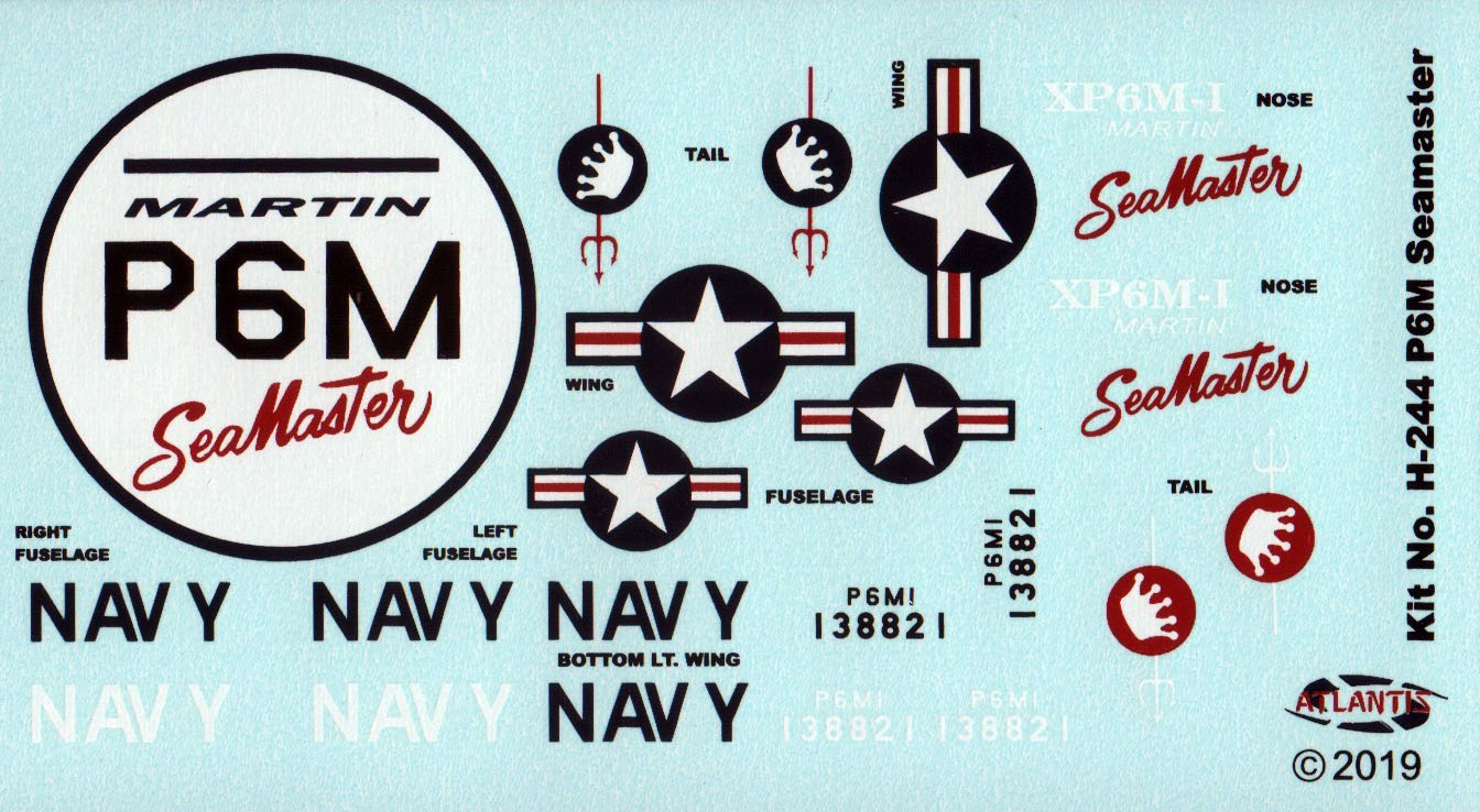 Atlantis Model Company 1/136 P6M Seamaster First Look Image 02
