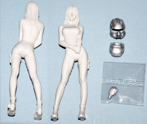 Mercenary Woman Space Pilot A Inner Suit Version