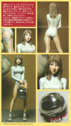 Mercenary Woman Space Pilot A Inner Suit Version