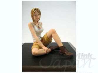 Female Pilot at Rest