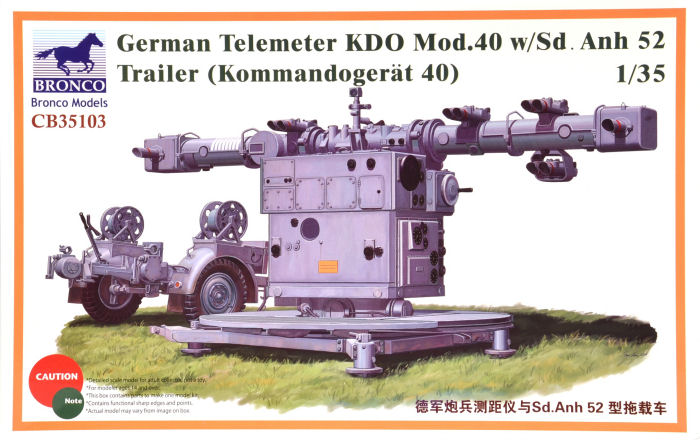 Telemeter KDO Mod.40 w/Sd.Anh 52 Trailer