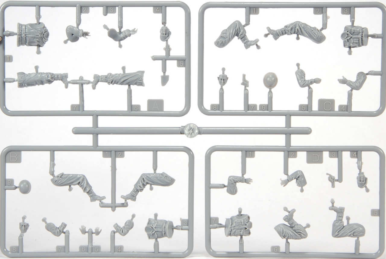 Bronco Models 35140 1/35 WWII British and Commonwealth War Correspondent Set Image 01