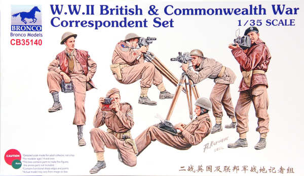 WWII British and Commonwealth War Correspondent Set