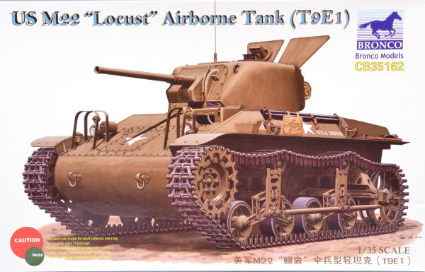 M22 Locust Airborne Tank (T9E1)