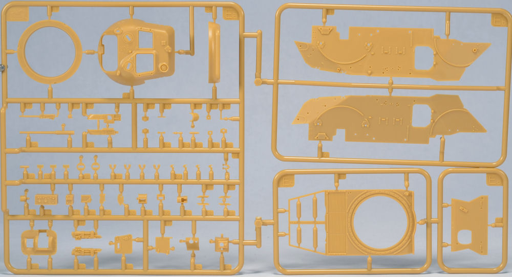 Bronco Models 48003 1/48 T17E1 Staghound Mk.1/Canadian 60lb Rocket Launch Version Image 02
