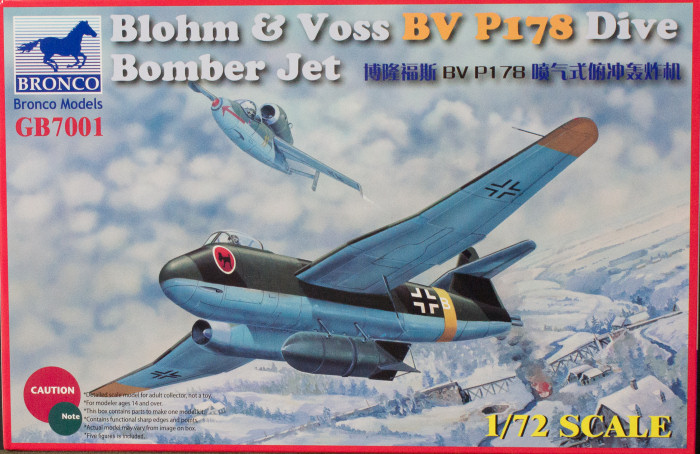 Blohm and Voss BV P.178 Dive Bomber Jet