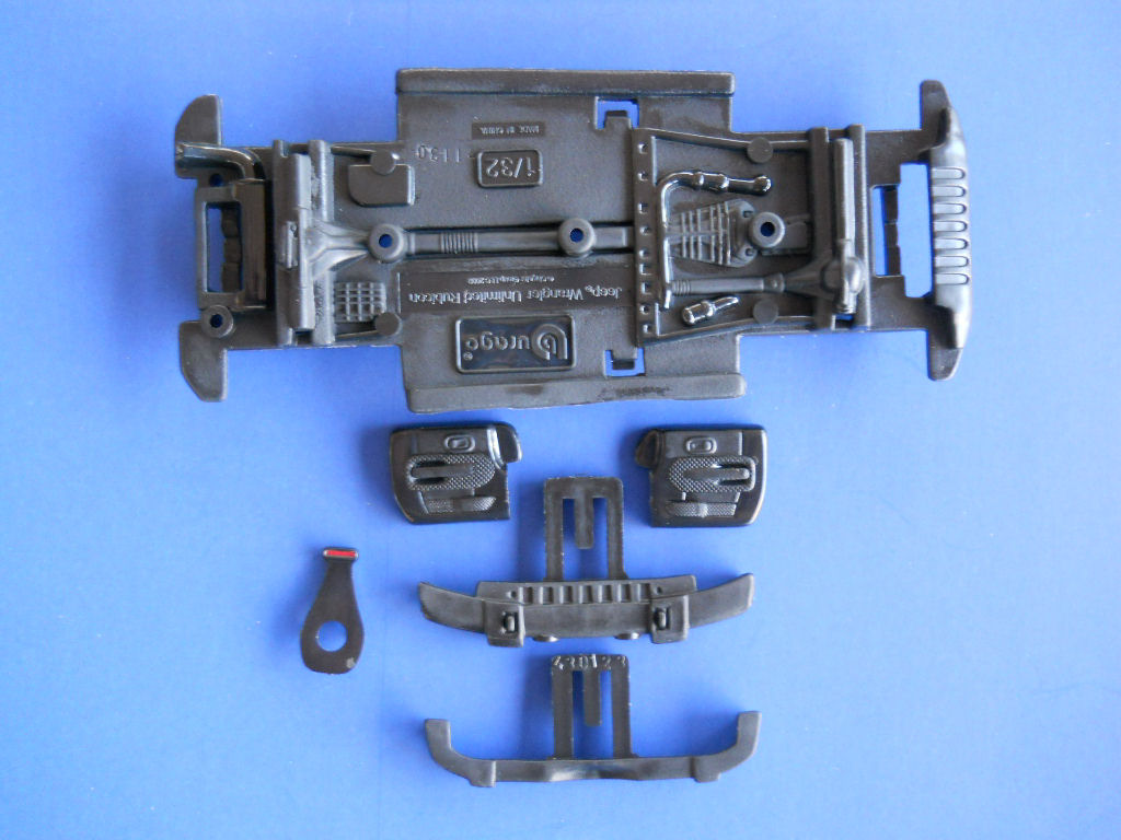 Burago 1845121 1/32 Jeep Wrangler Unlimited Rubicon Kit Image 04