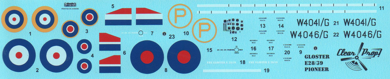 Clear Prop 72001 1/72 E28/39 Pioneer Kit First Look Image 04