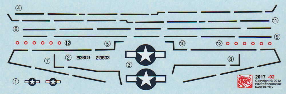 DML 2017 1/200 XB-35 Flying Wing Parts Image 04