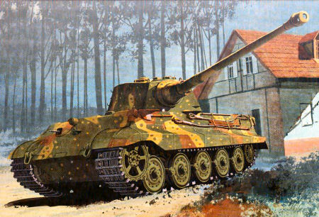 Sd.Kfz.182 King Tiger Henschel Turret Last Production