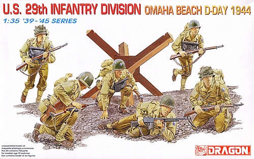 U.S. 29th Infantry Division Omaha Beach D-Day 1944