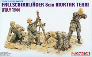 Fallschirmjaeger 8 cm Mortar Team Italy 1944