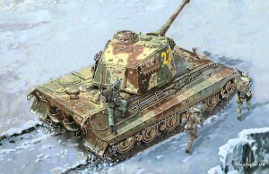 Sd.Kfz.182 King Tiger Henschel Turret Battle of the Bulge sPzAbt 501