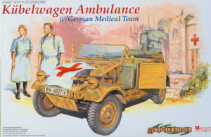 Kubelwagen Ambulance w/German Medical Team