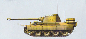 Sd.Kfz.171 Panther Ausf.D w/'Stadtgas' Fuel Tanks