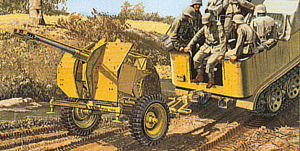 3 cm Flak 38/103 Jaboschreck w/Trailer