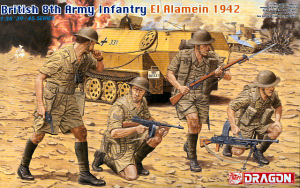 British 8th Army Infantry El Alamein 1942
