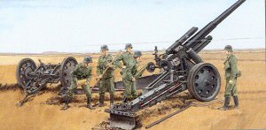 German sFH 18 Howitzer w/Limber