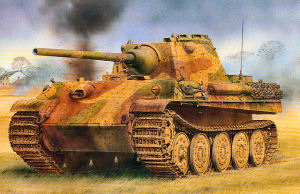 Sd.Kfz.171 Panther Ausf.F mit Gummigedaemften Stahlaufrollen