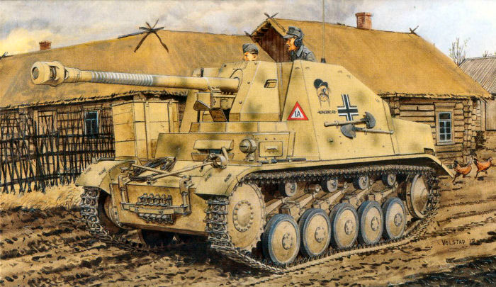 Sd.Kfz.131 Panzerjaeger II fur Pak 40/2 'Marder II'