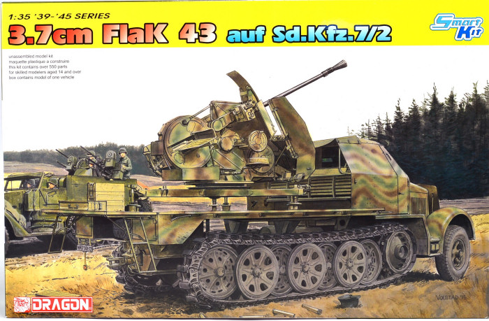 3.7cm Flak 43 auf Sd.Kfz.7/2