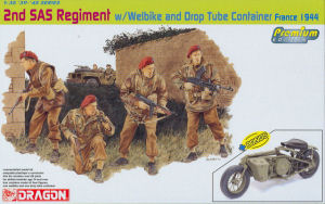 Red Devils w/Welbike and Drop Tube Container Arnhem 1944