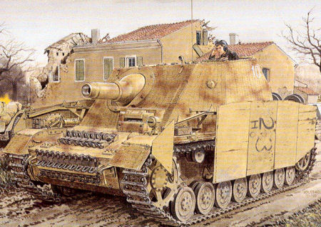 Sd.Kfz.166 Stu.Pz.IV 'Brummbaer' Early Production w/Zimmerit
