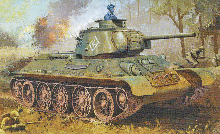 T-34/76 Mod.1943 'Formochka' w/Commander's Cupola