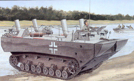 Panzerfärhe Gepanzerte Landwasserschlepper Prototype No. 1