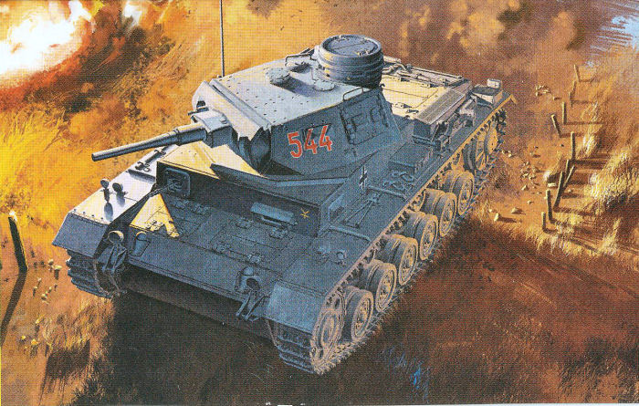 Sd.Kfz.141 Pz.Kpfw.III (5 cm) Ausf.G Early Production