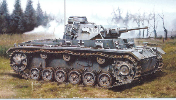 Pz.Kpfw.III (5cm) Ausf.H Sd.Kfz.141 Early Production