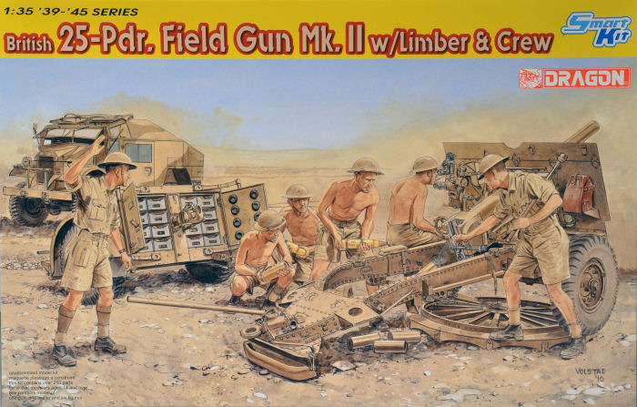 British 25-Pdr. Field Gun Mk.II w/Limber