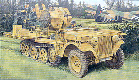 Sd.Kfz.10/5 fuer 2cm Flak 38