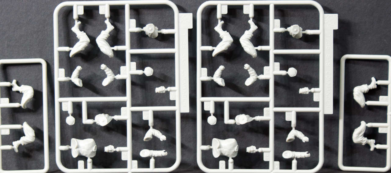 DML 6682 1/35 SAS Vehicle Crews North Africa 1942 Parts Image 03