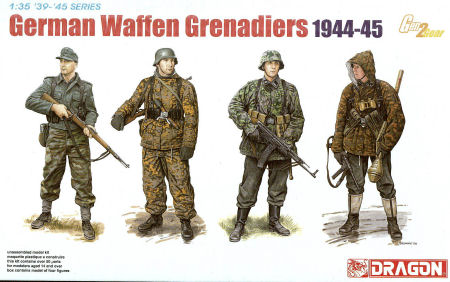 German Waffen Grenadiers 1944-1945