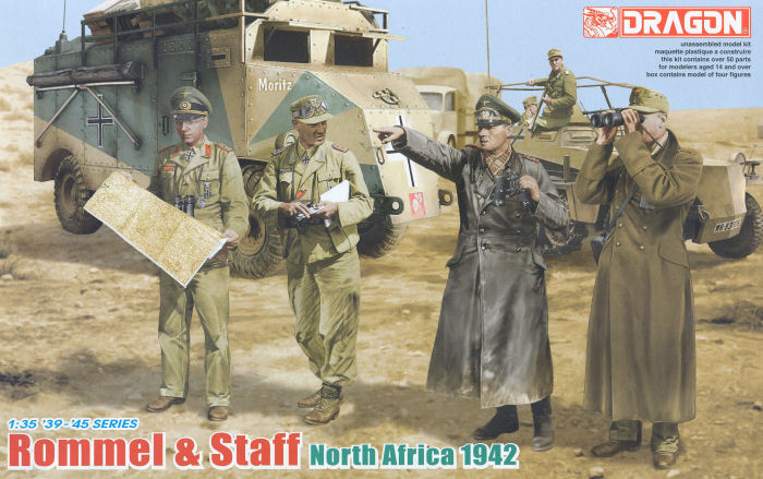 Rommel & Staff North Africa 1942